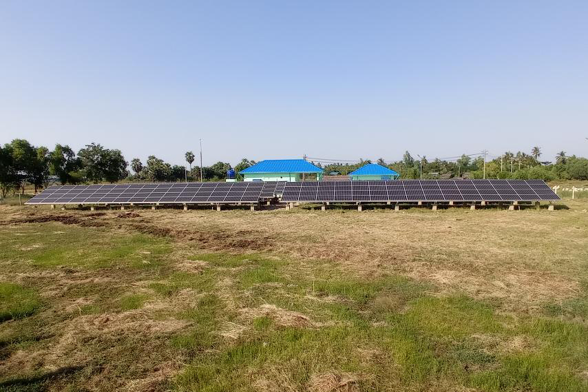 DRD Solar Mini-Grid Project in Nagone Village (Ayarwaddy)